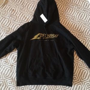 Brandy Melville los angels black hoodie